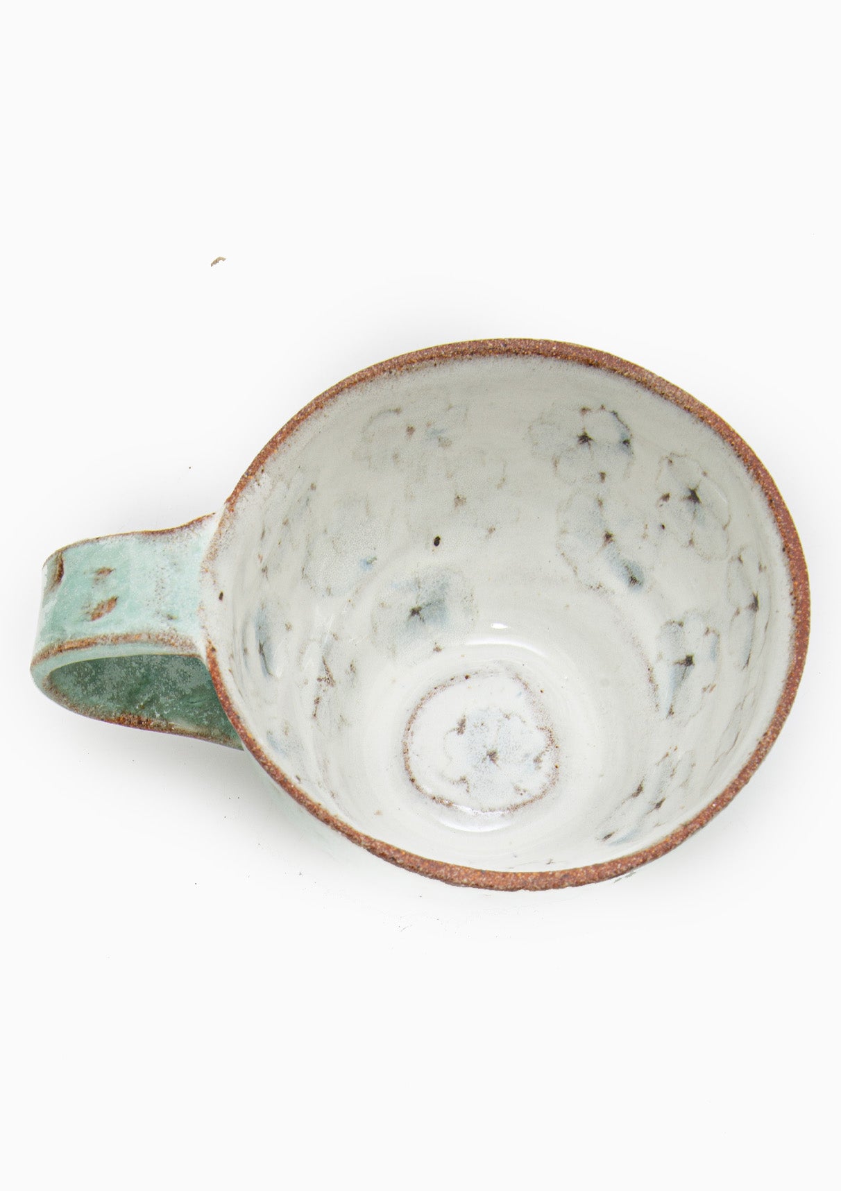 Cappuccino Cup Wildflower Grey 10