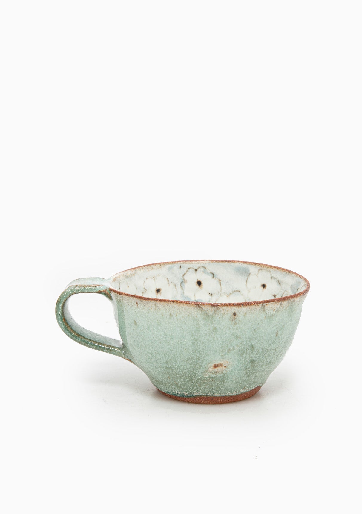 Cappuccino Cup Wildflower Grey 3