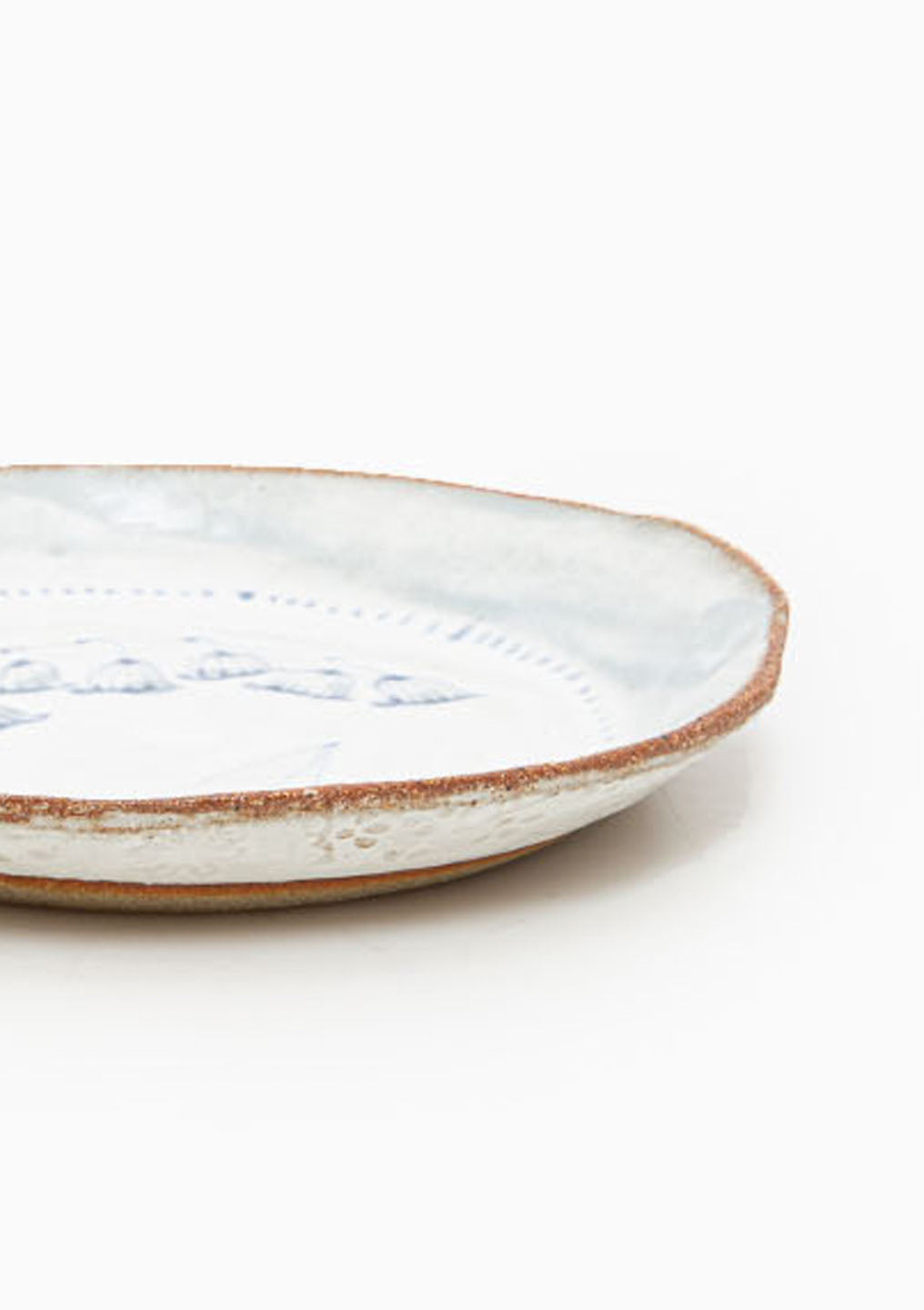 Dessert Plate Wildflower Blue 1