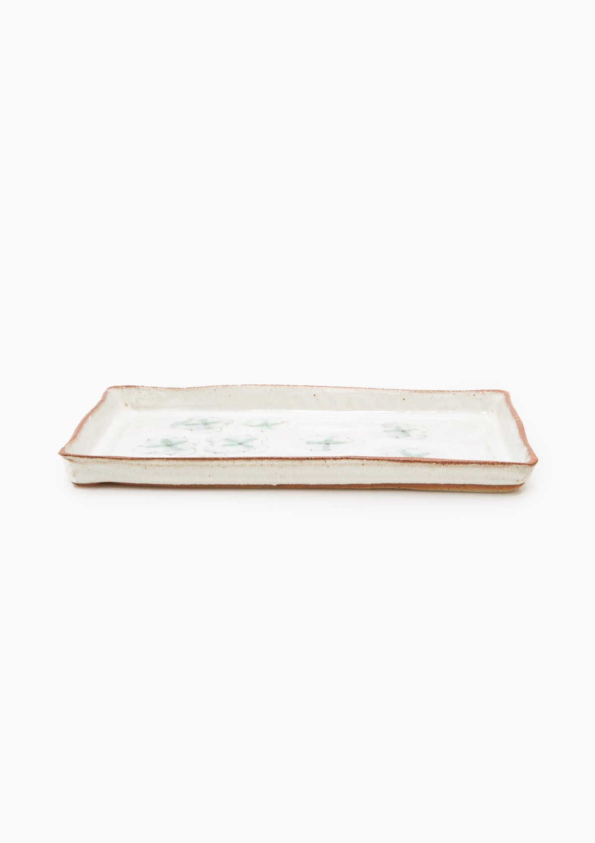 Medium Rectangle Tray Wildflower Grey 5