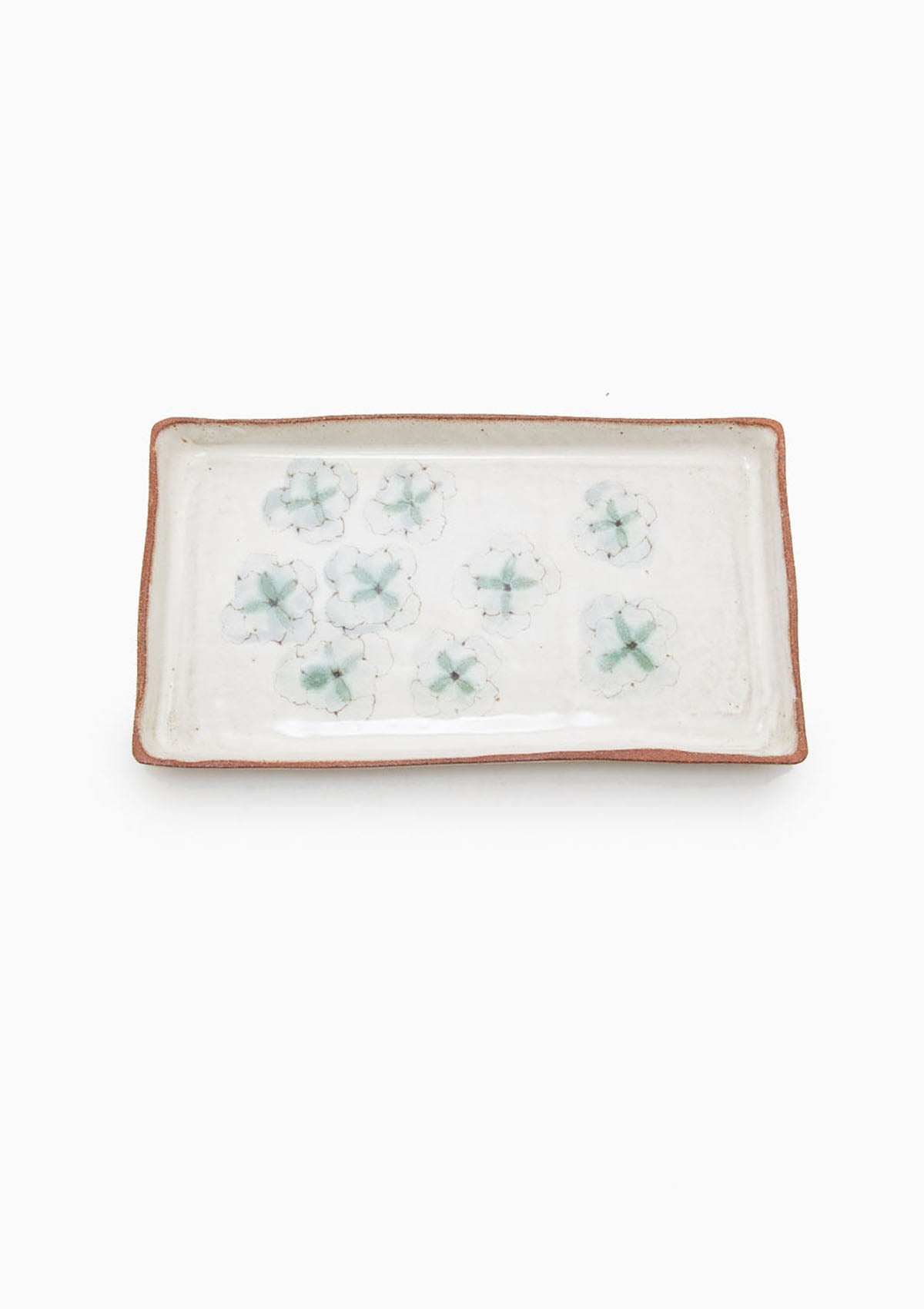 Medium Rectangle Tray Wildflower Grey 5