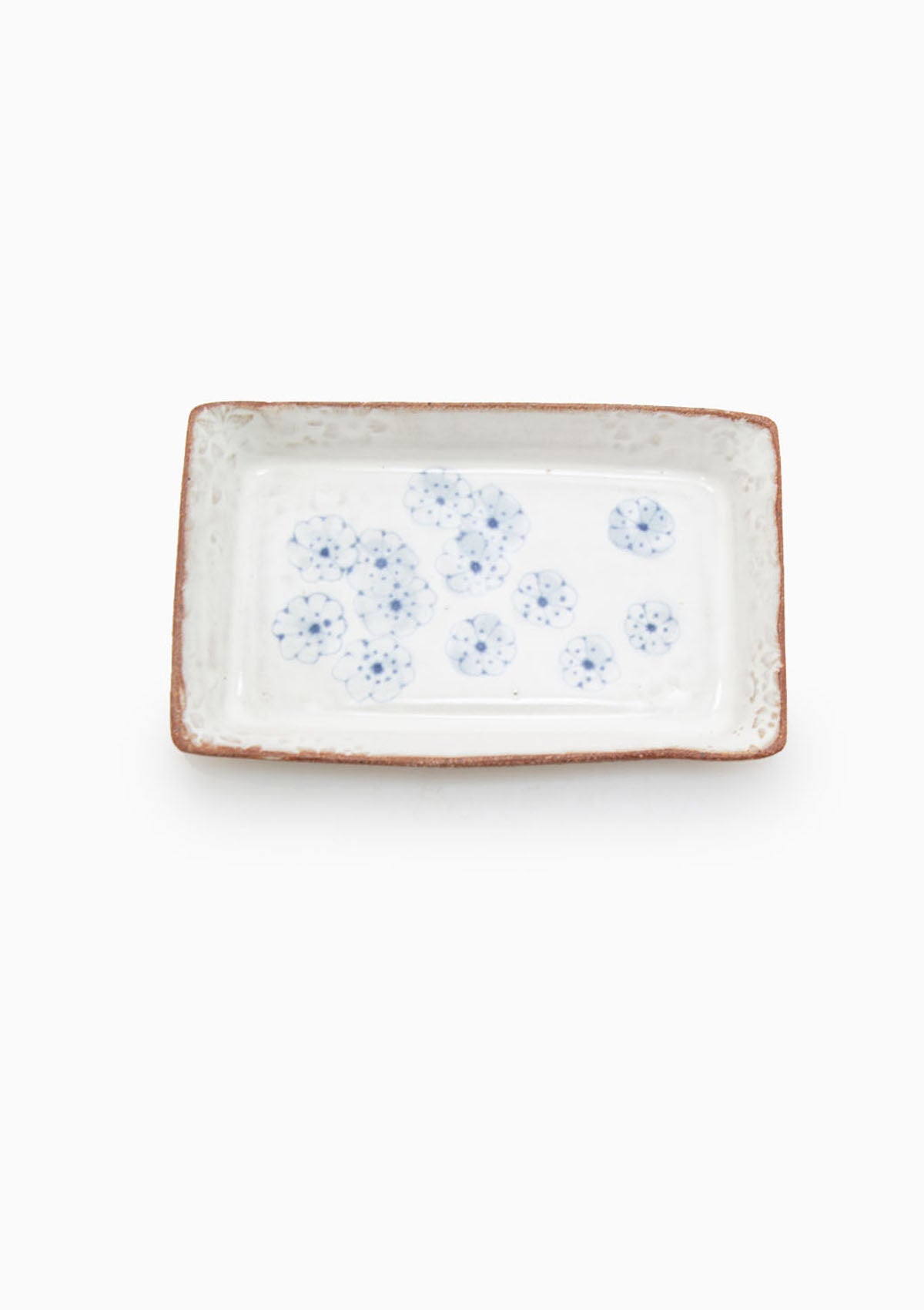 Medium Rectangle Tray Wildflower Blue 3
