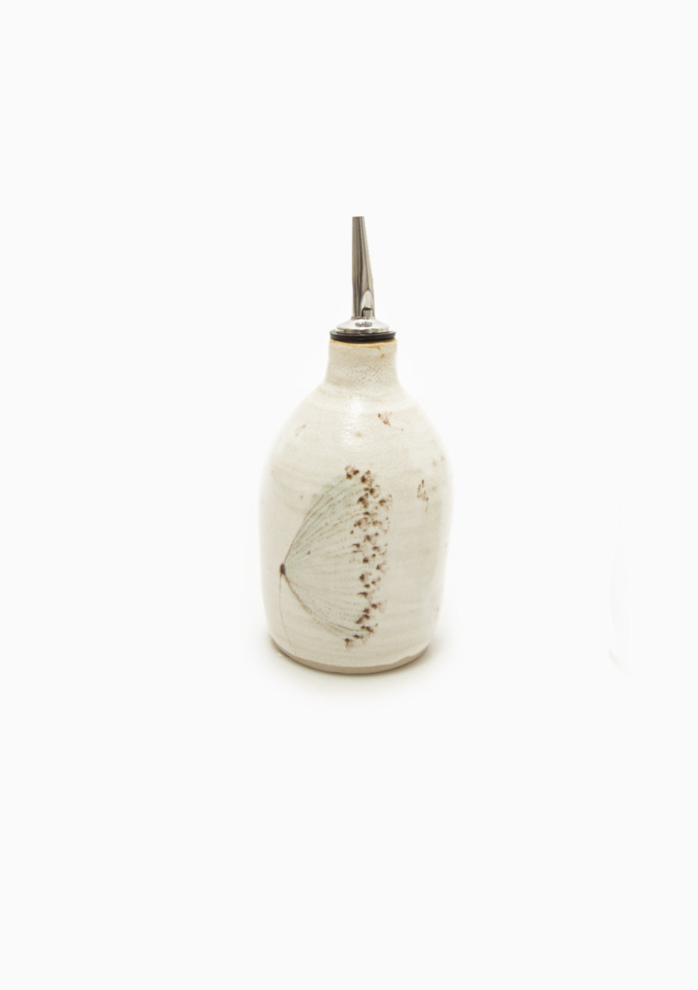Olive Oil Cruet Wildflower Grey 3