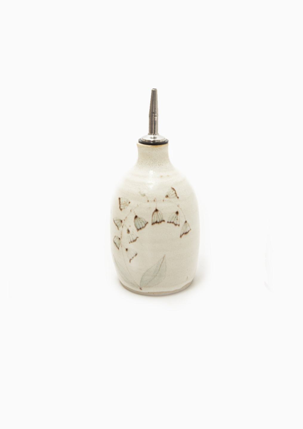 Olive Oil Cruet Wildflower Grey 9