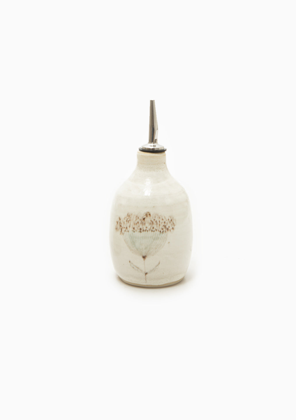 Olive Oil Cruet Wildflower Grey 11