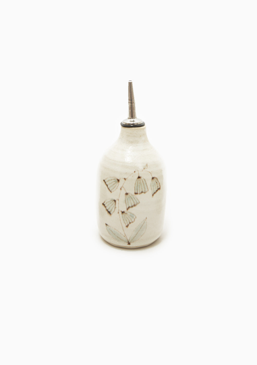 Olive Oil Cruet Wildflower Grey 7