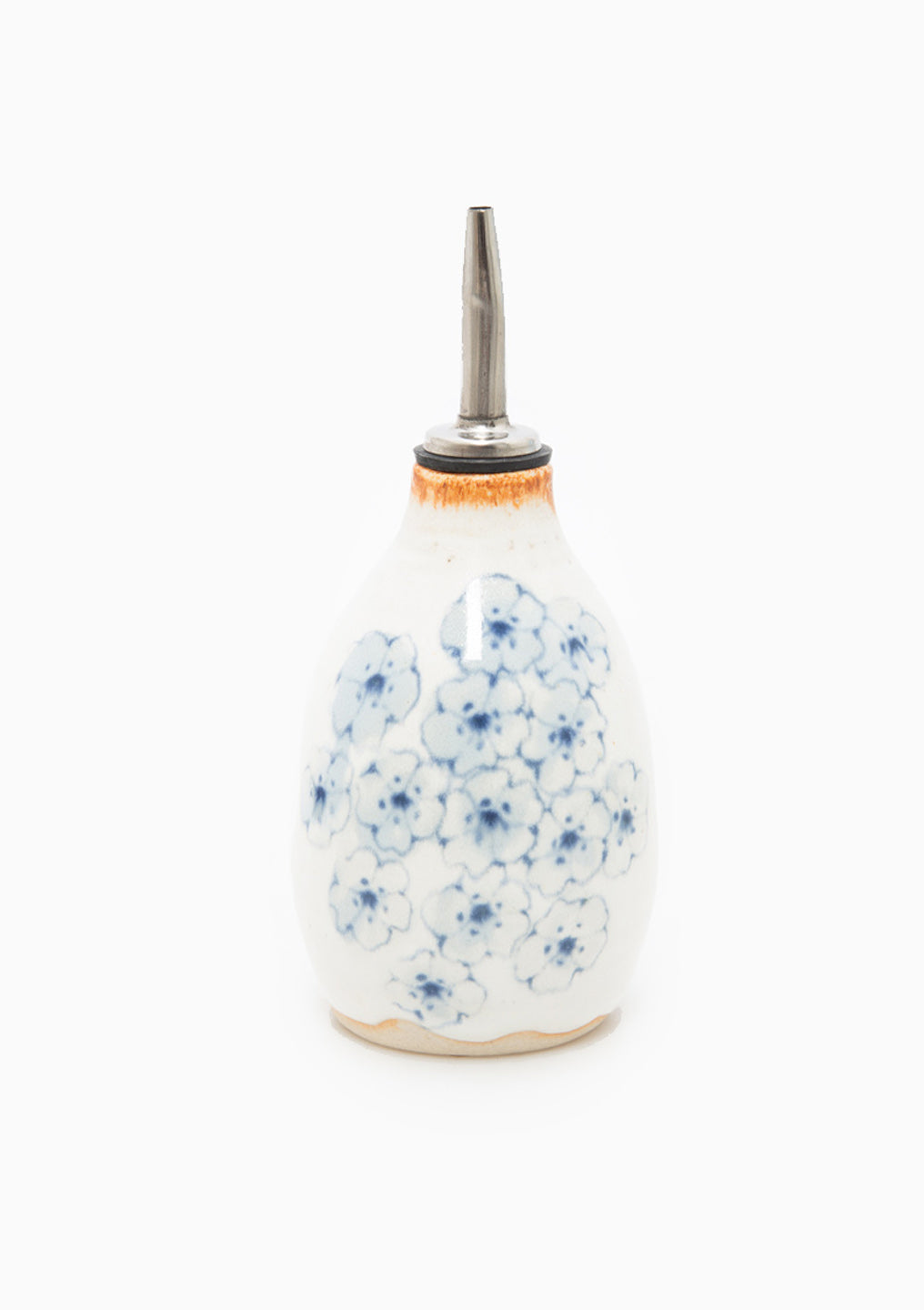 Olive Oil Cruet Wildflower Blue 6