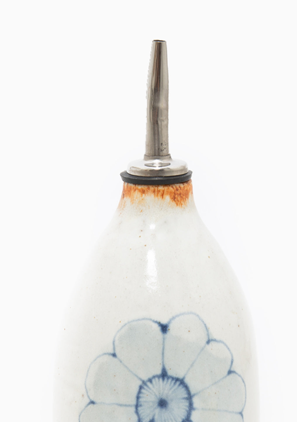 Olive Oil Cruet Wildflower Blue 8