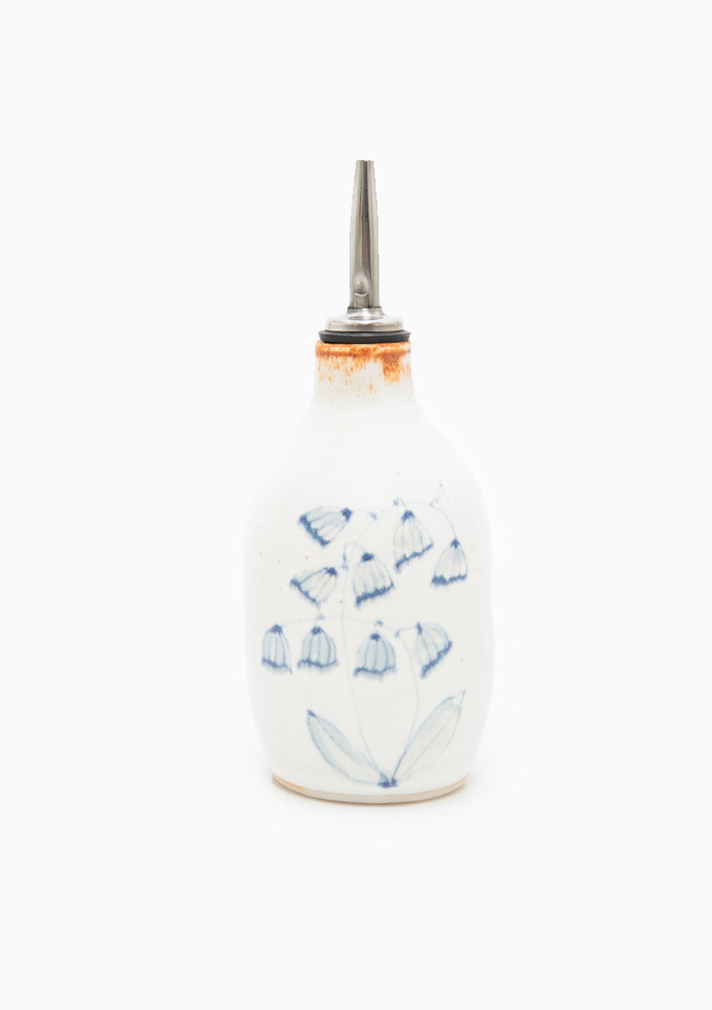 Olive Oil Cruet Wildflower Blue 10