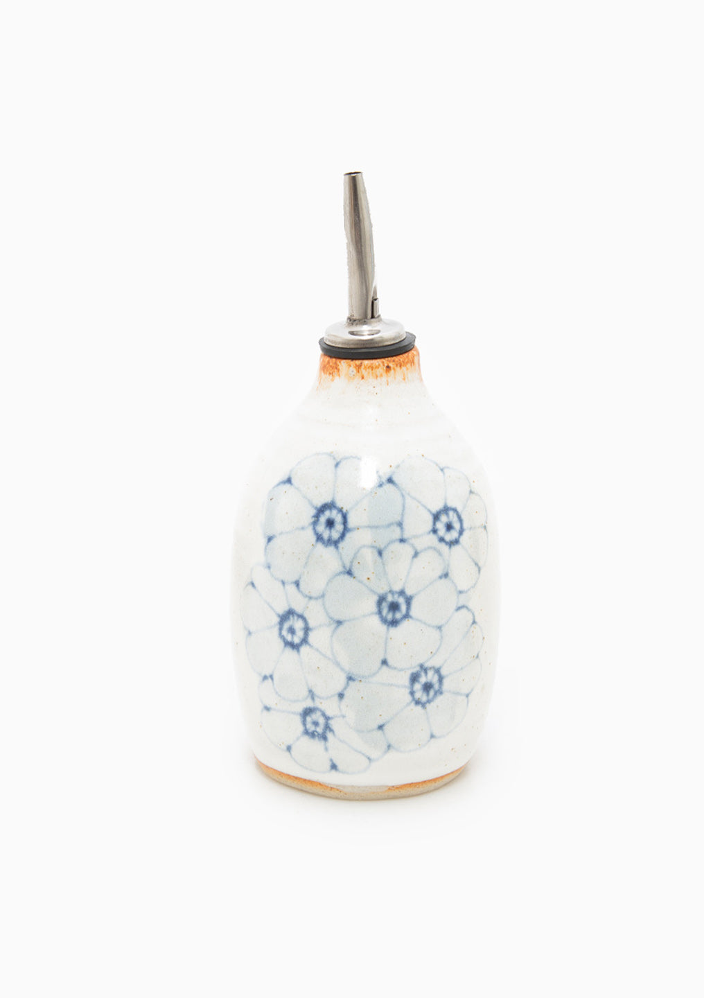 Olive Oil Cruet Wildflower Blue 5