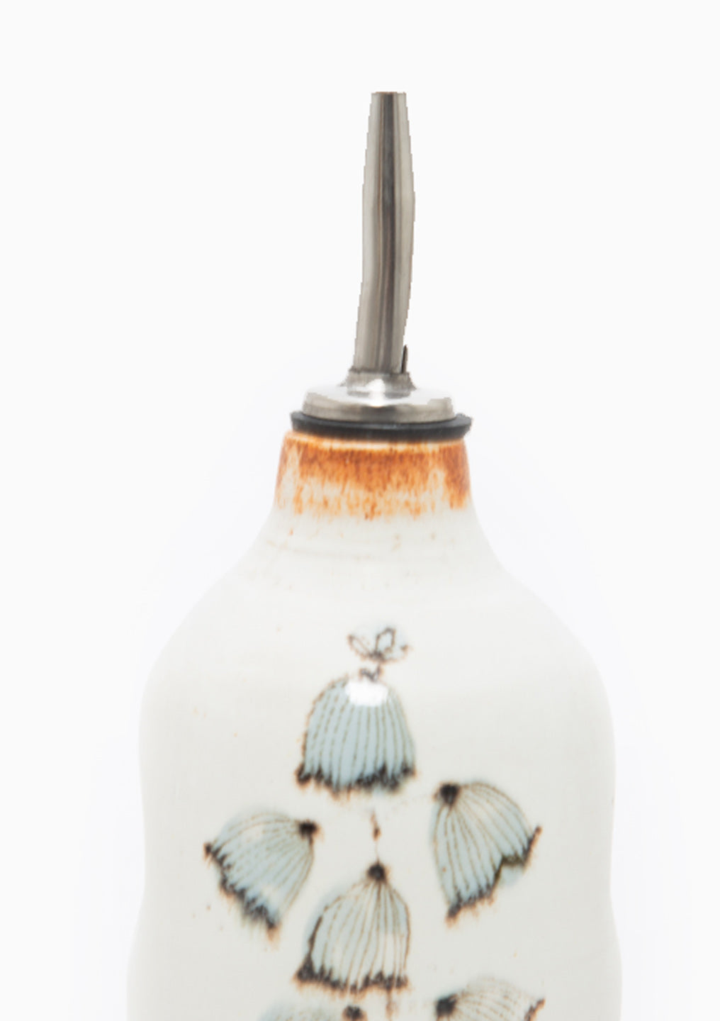 Olive Oil Cruet Wildflower Grey 12