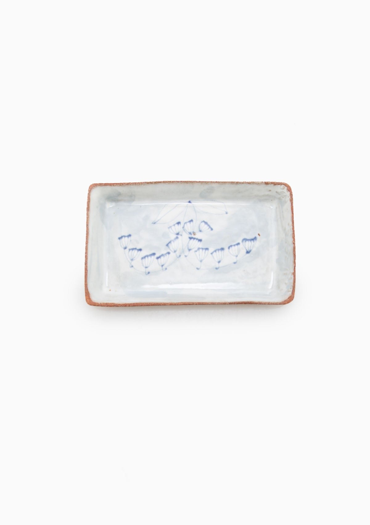 Small Rectangle Tray Wildflower Blue 2