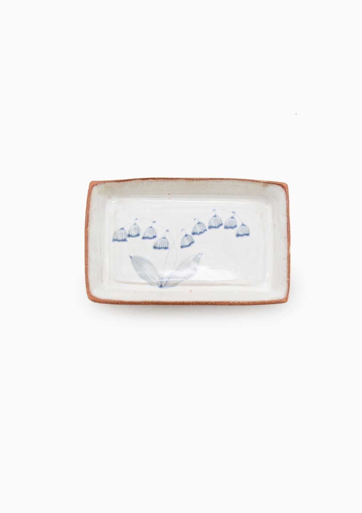 Small Rectangle Tray Wildflower Blue 1