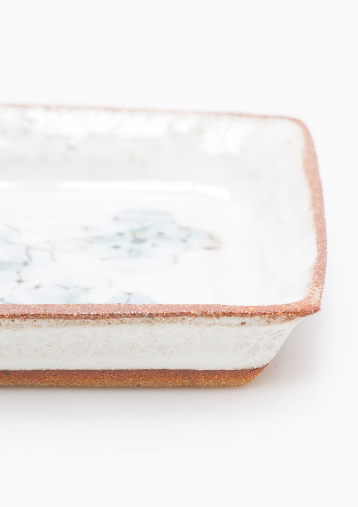 Small Rectangle Tray Wildflower Grey 7