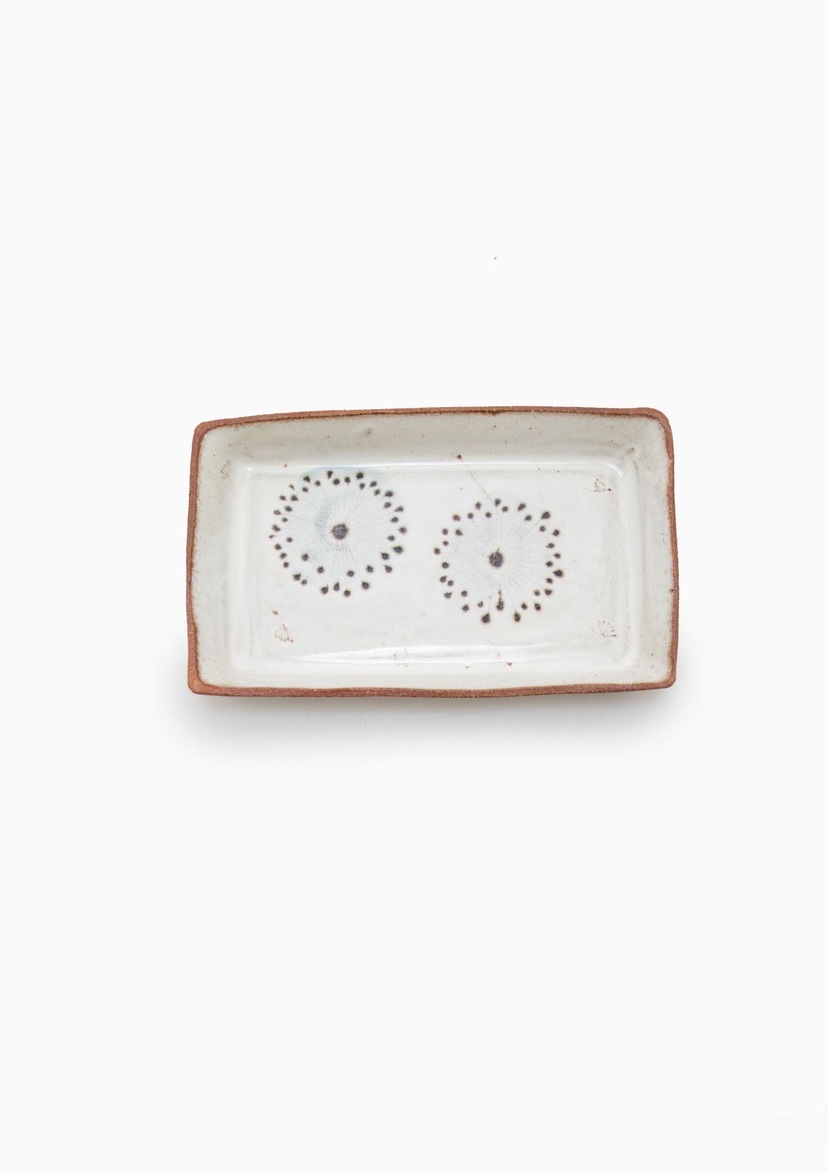 Small Rectangle Tray Dandelion Grey 2