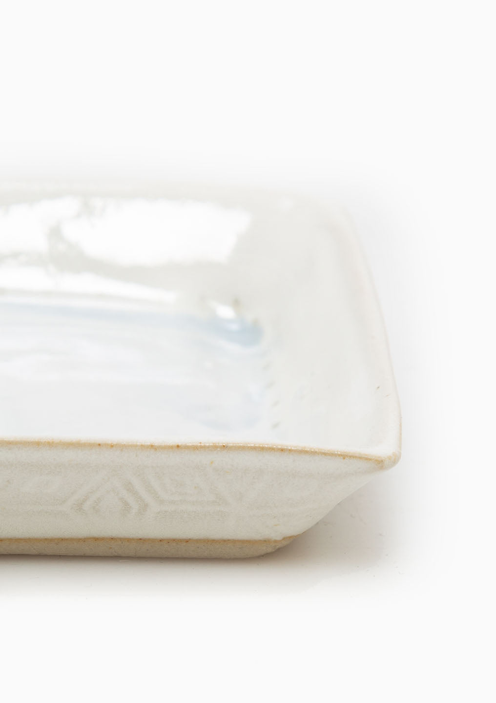 Small Rectangle Tray Wildflower Light Blue 2