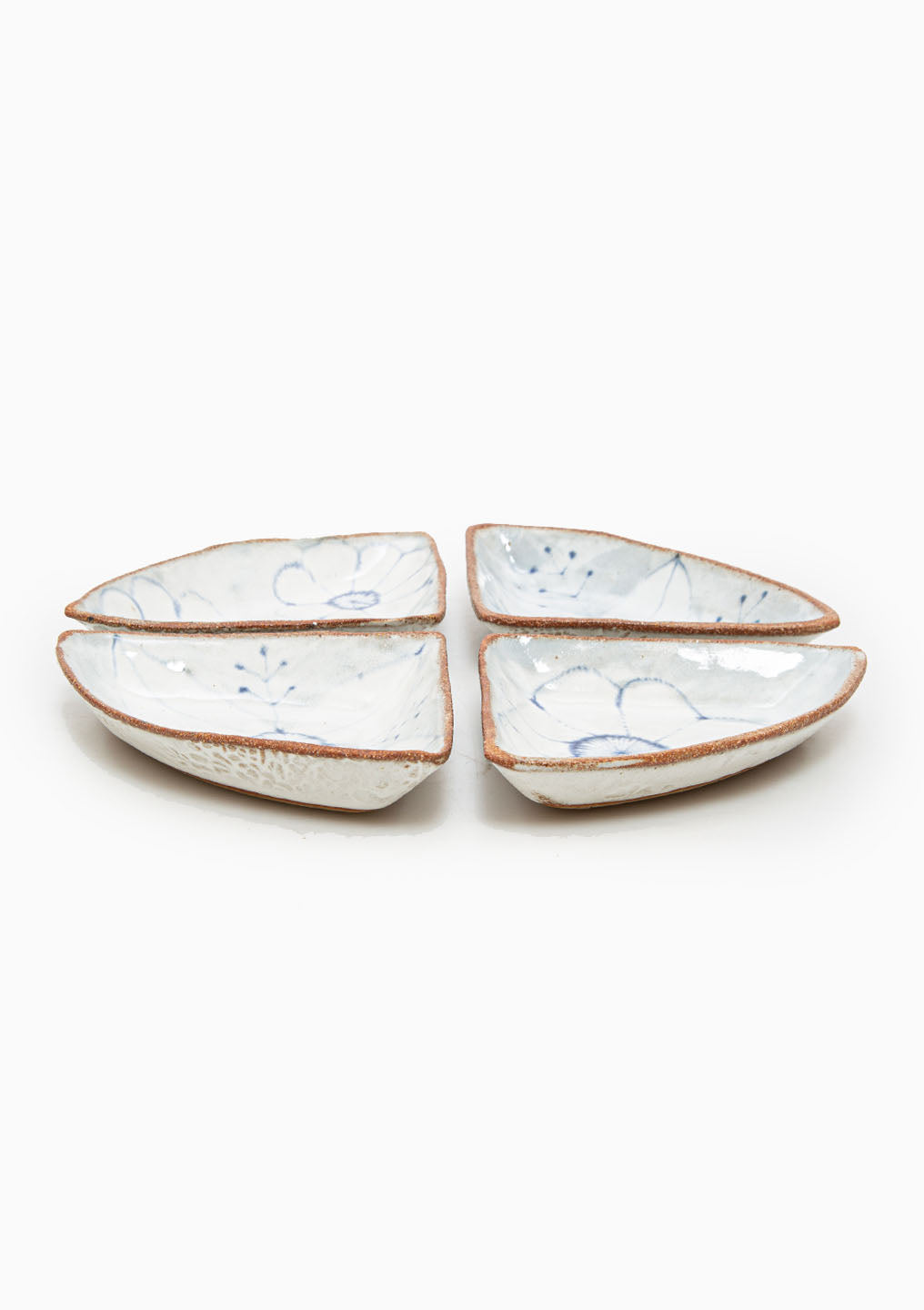 Trivets Set Of 4 Wildflower Blue 1