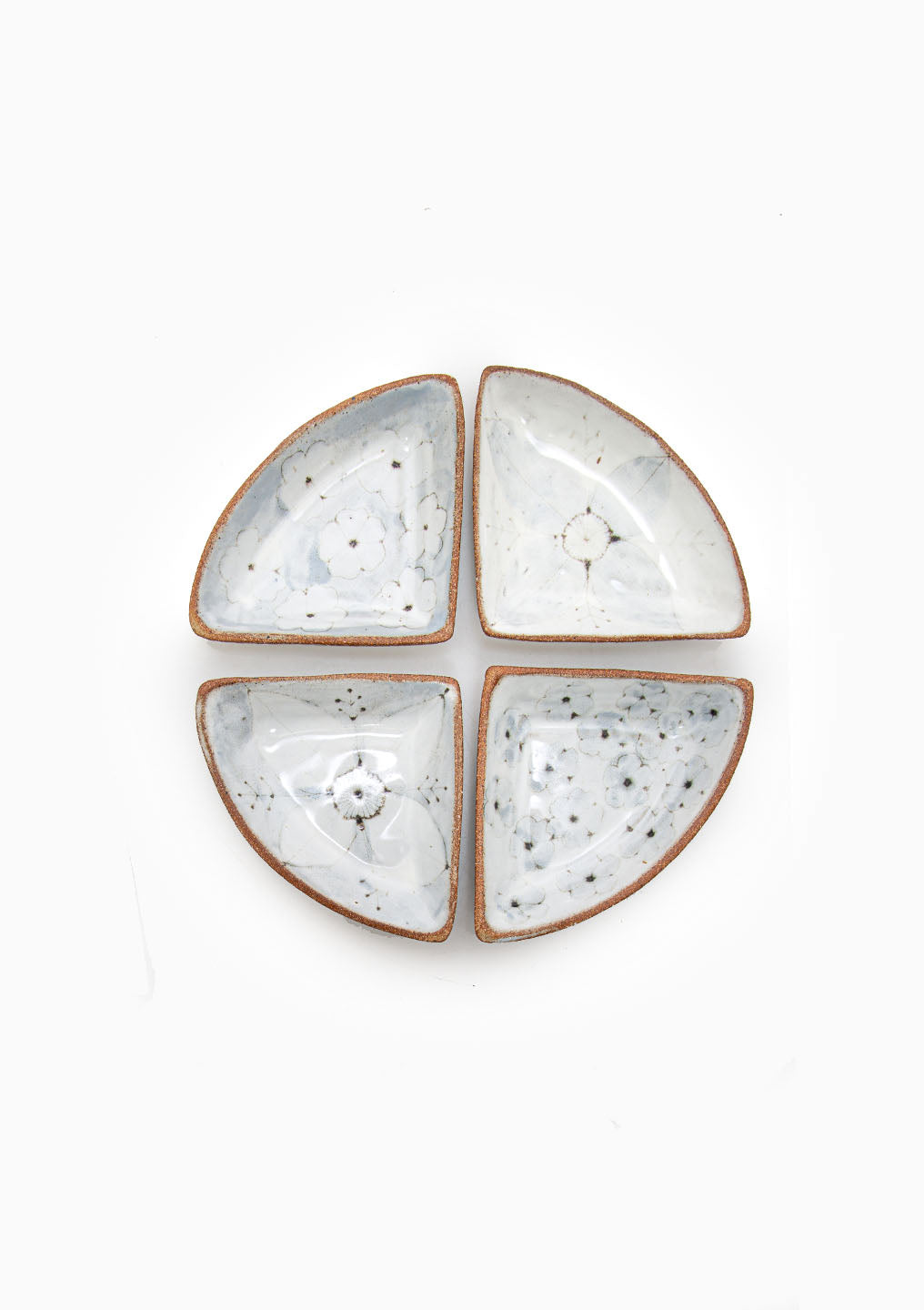 Trivets Set Of 4 Wildflower Grey 1
