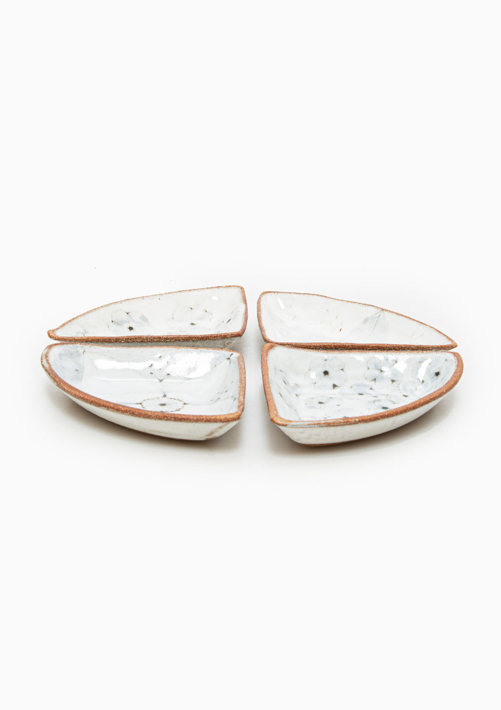 Trivets Set Of 4 Wildflower Grey 1