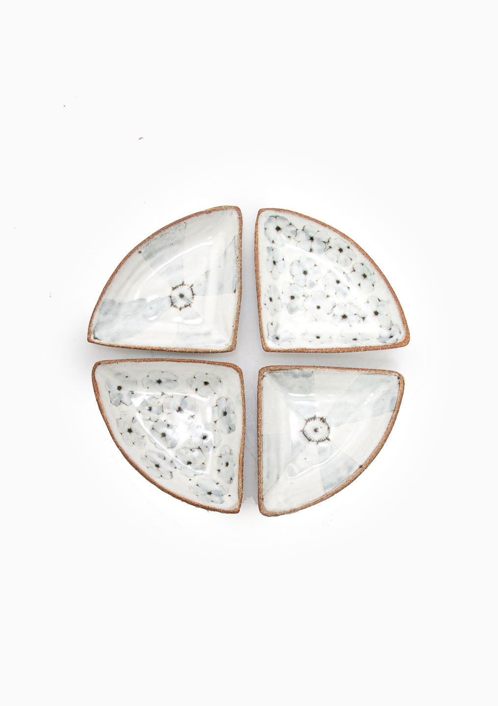 Trivets Set Of 4 Wildflower Grey 2