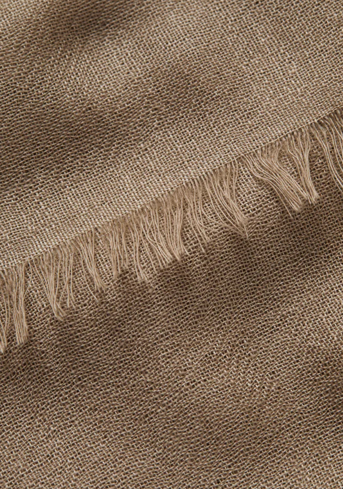 The Legere Fine Cashmere Scarf | Taupe