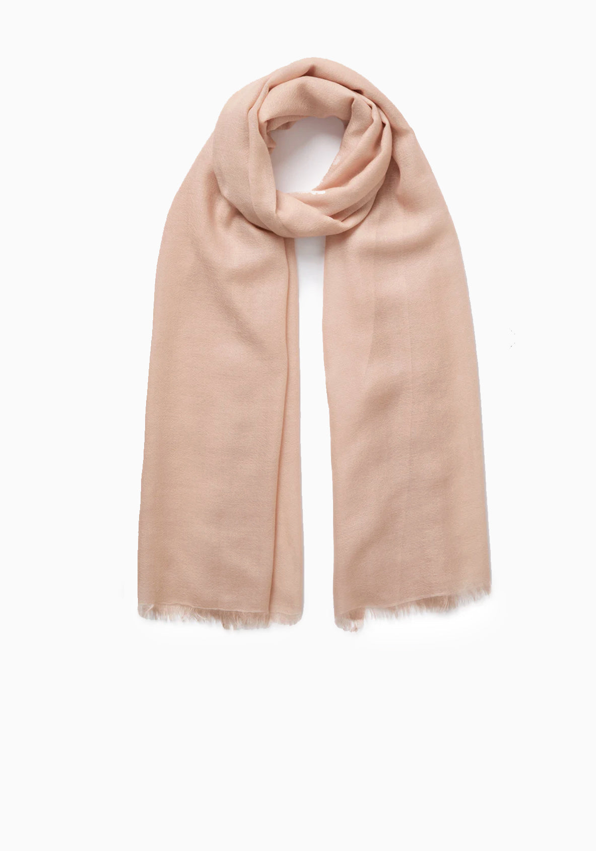 The Legere Fine Cashmere Scarf | Rose