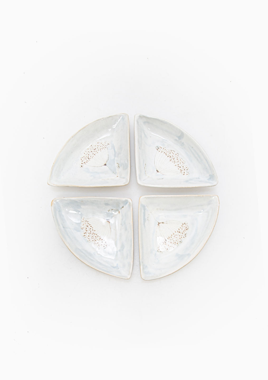Trivets Set Of 4 Wildflower Light Blue 5