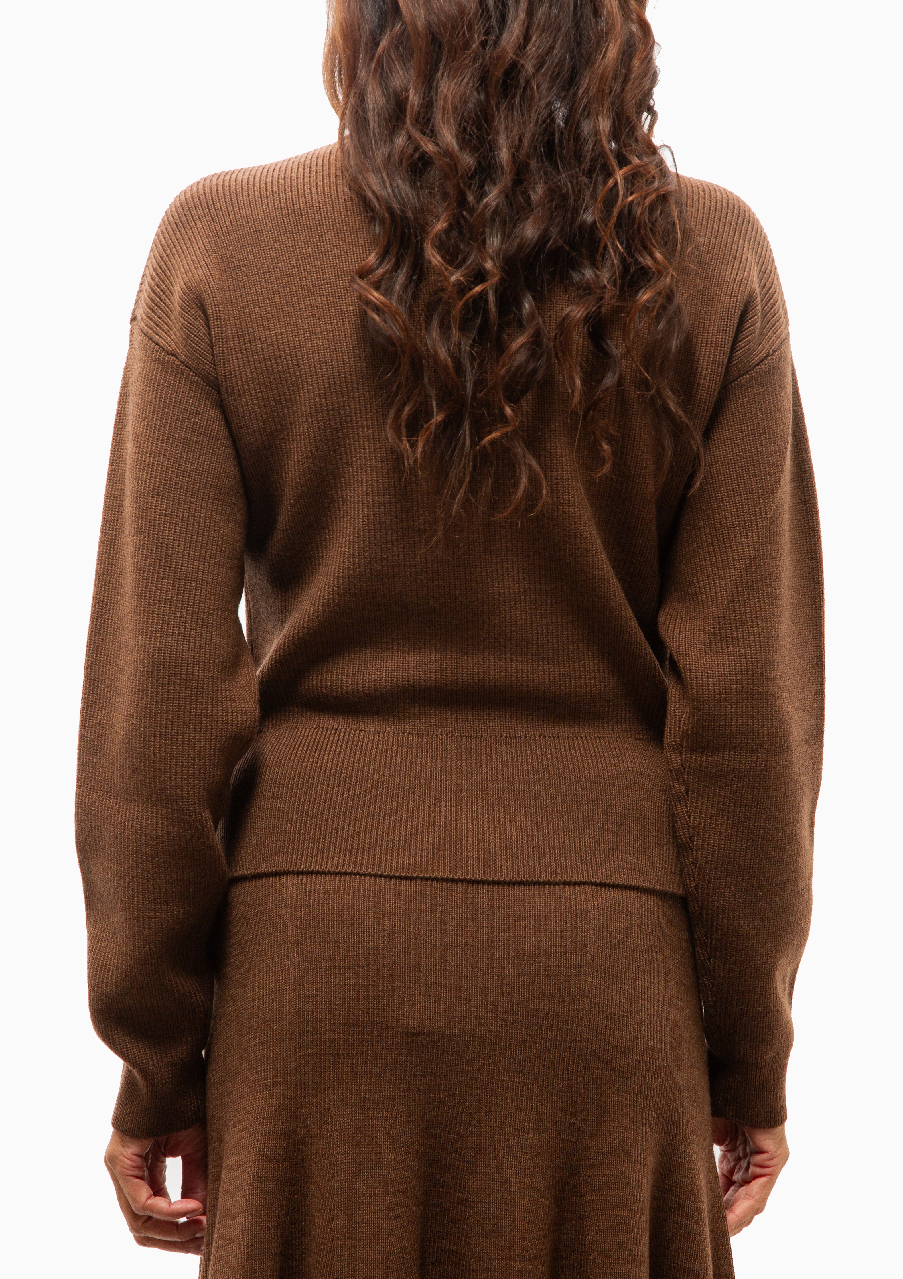 Alden Knit Pullover | Clove
