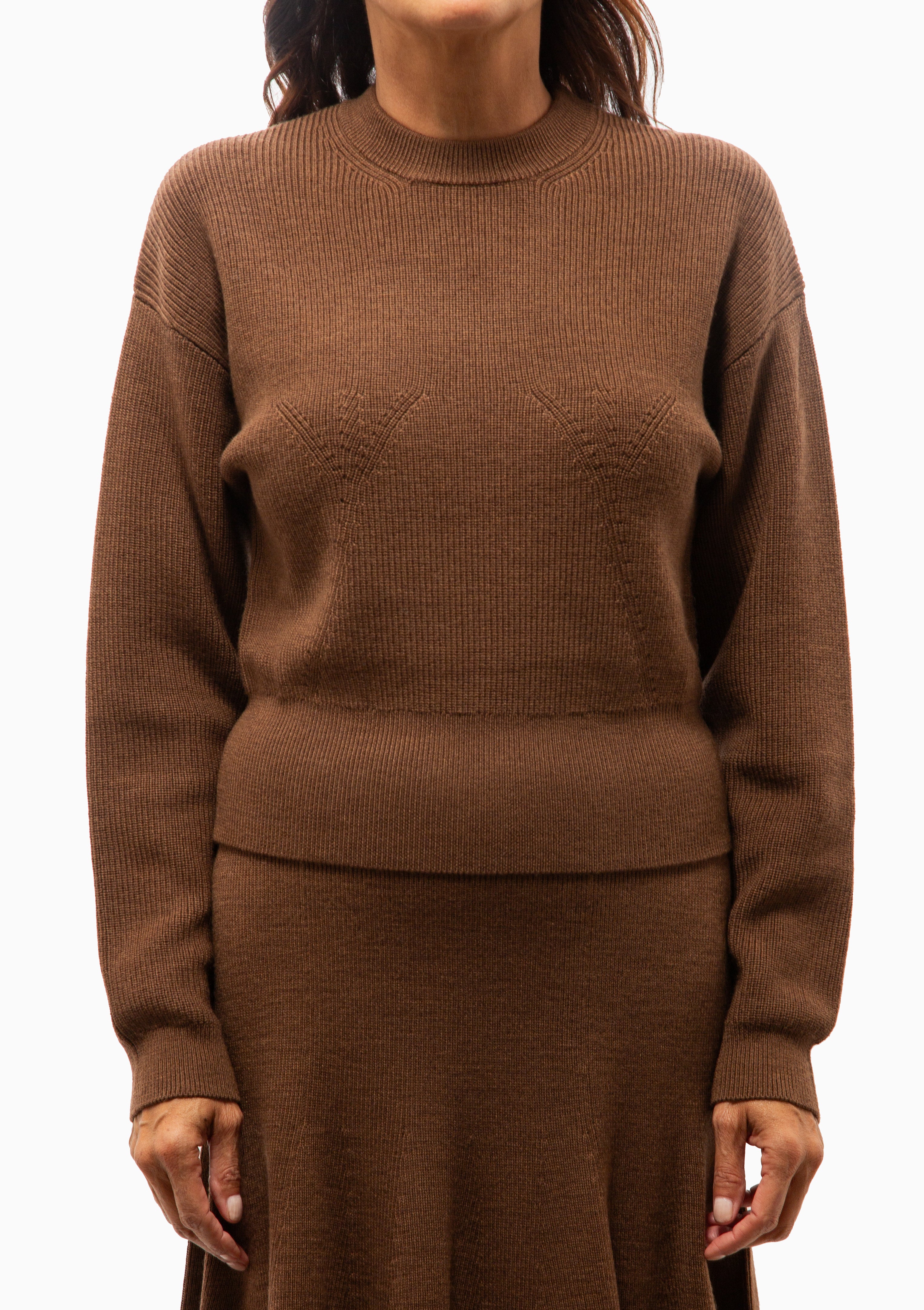 Alden Knit Pullover | Clove