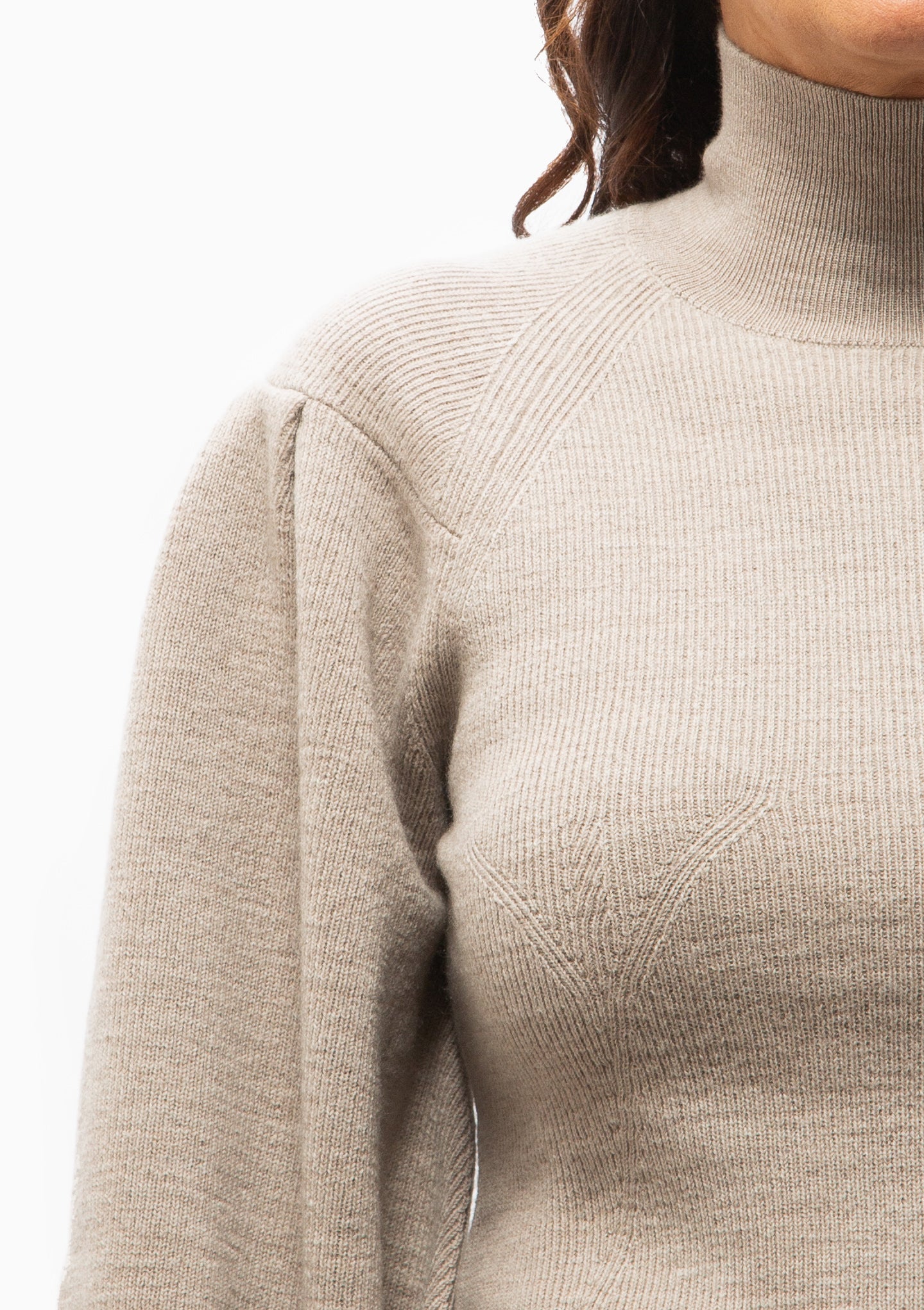 Camille Knit Pullover | Pebble