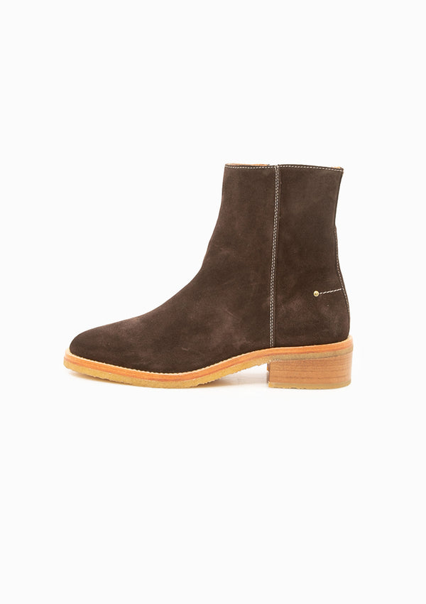 40mm Suede Ankle Boot | Amer