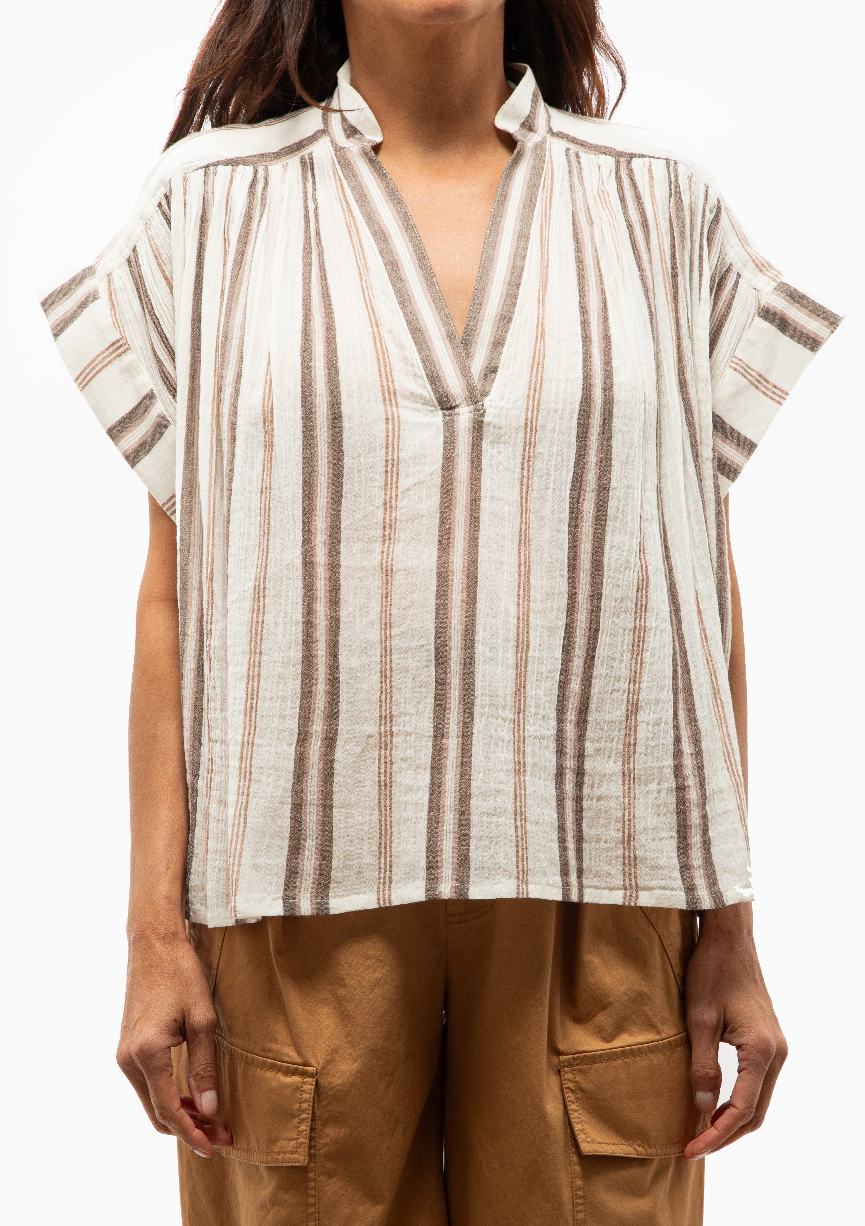 Cory Blouse | Brun