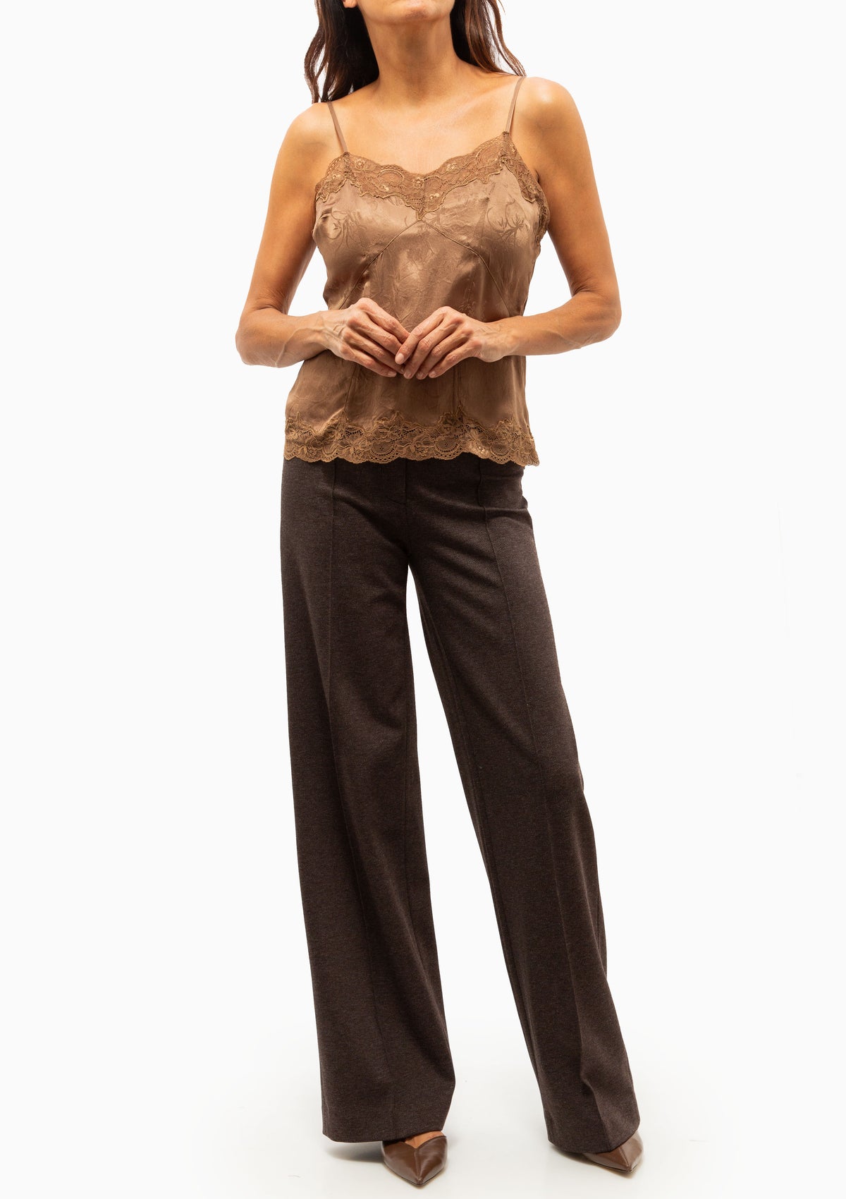 Glycine Tank Top | Marron Glace