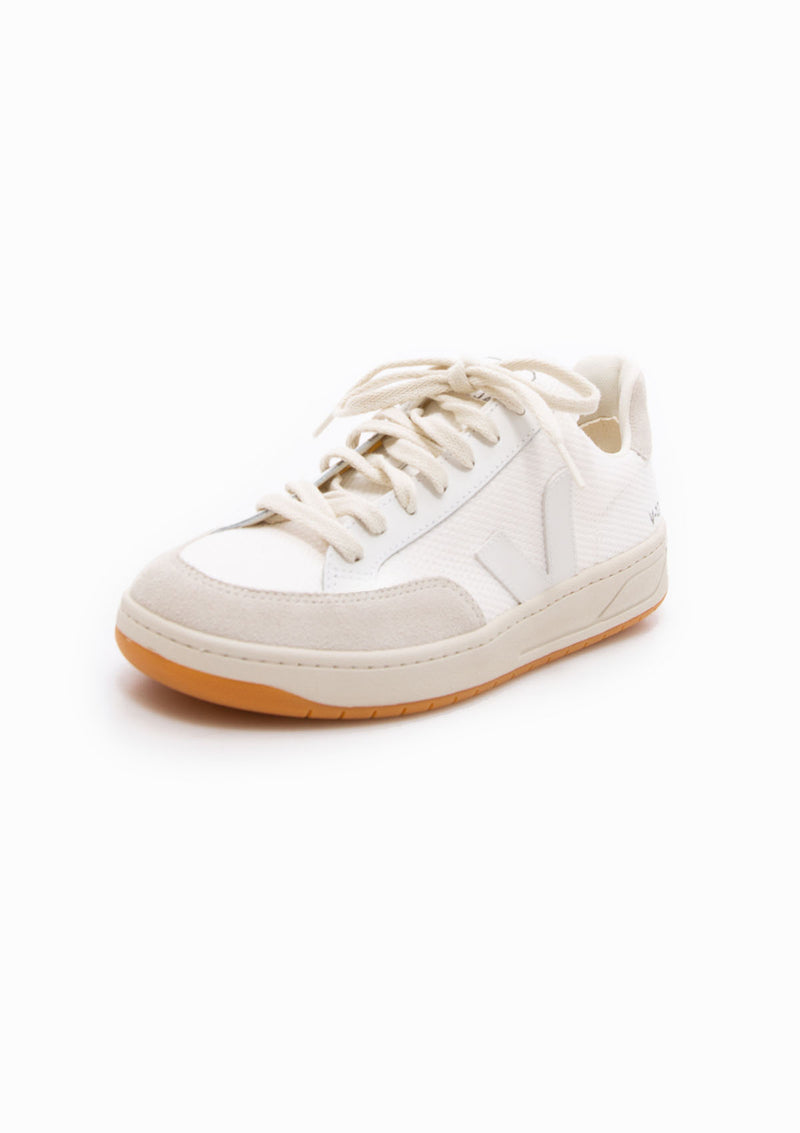 V-12 B-Mesh Sneaker | White Natural