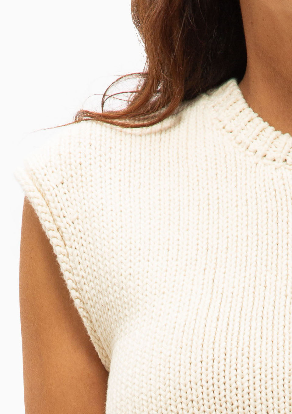Isa Vest | Ivory