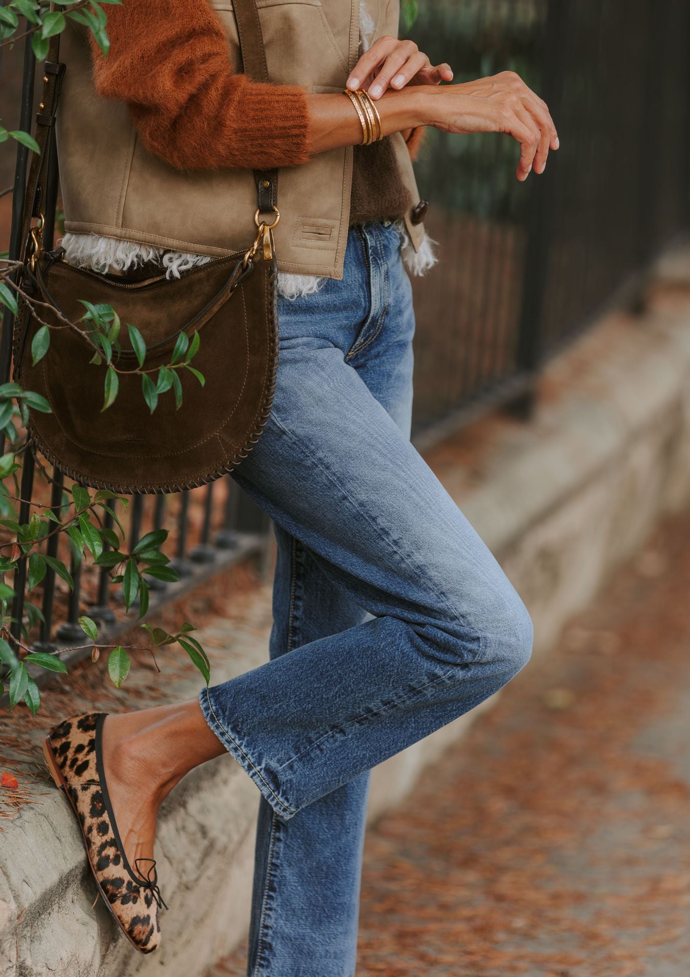 Oskan Soft Zipped Bag | Bronze
