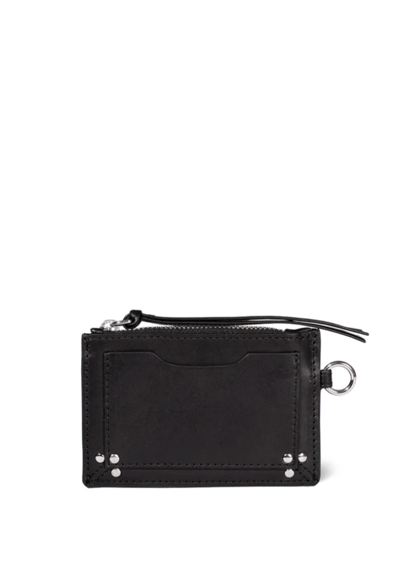 Lucky Porte Cartes | Noir Silver