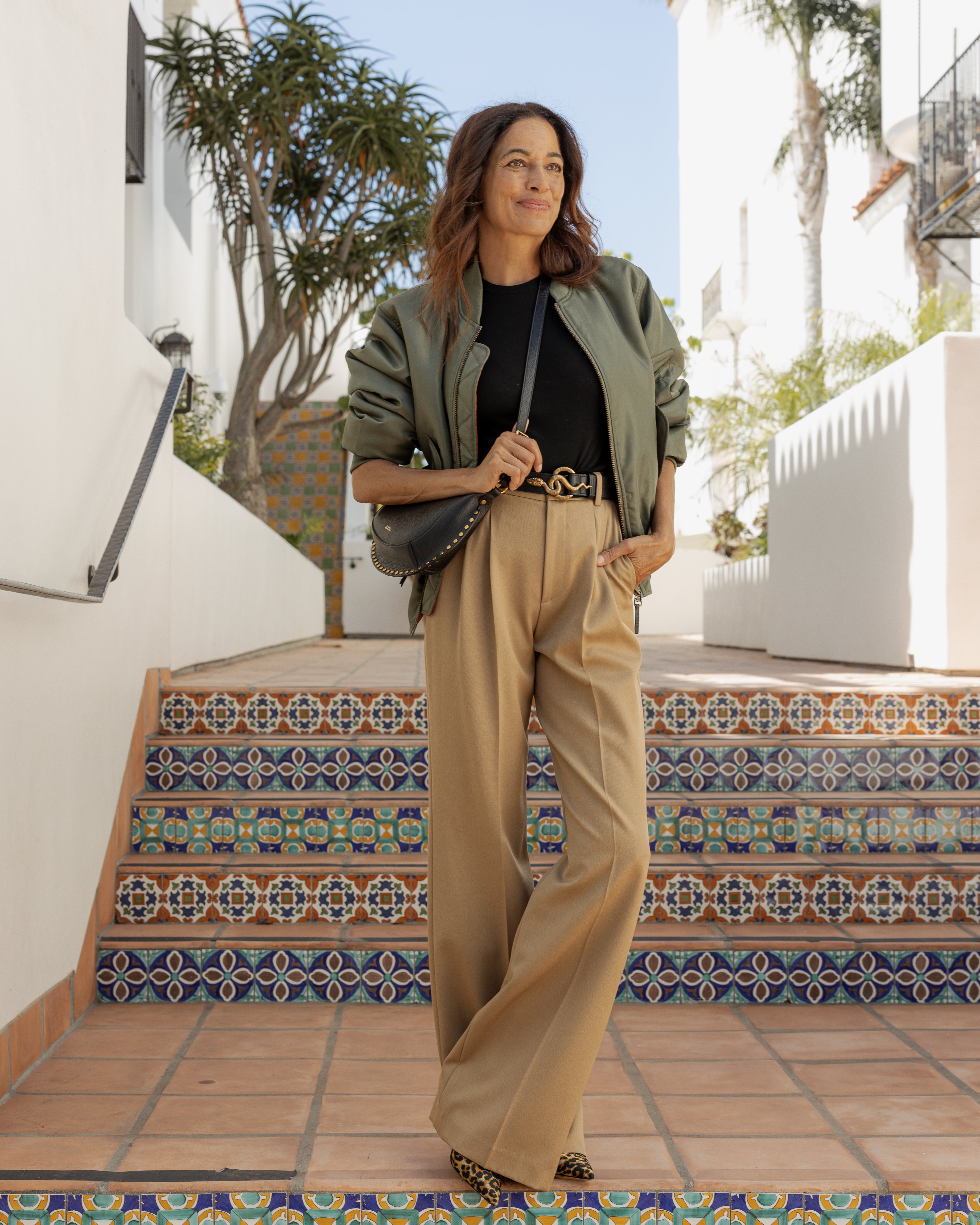 Pleated Trouser | Khaki