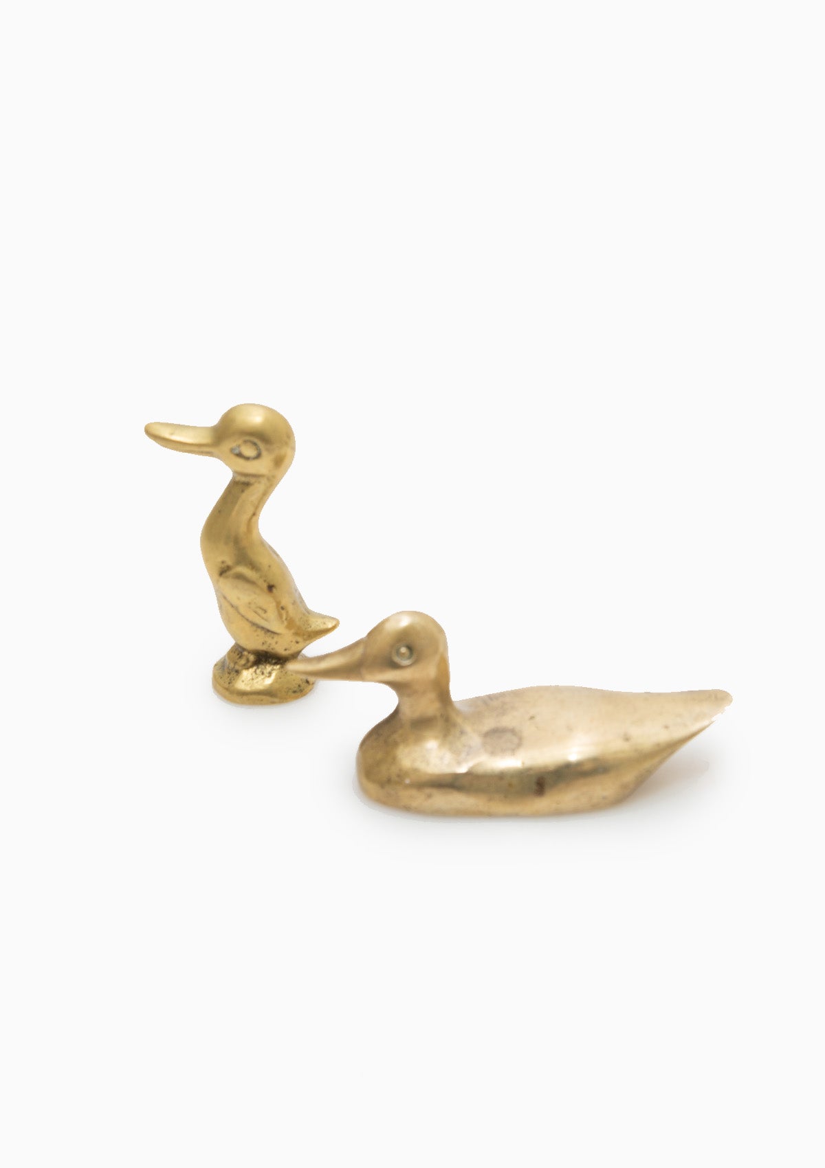 Antique Brass Swimming Duck