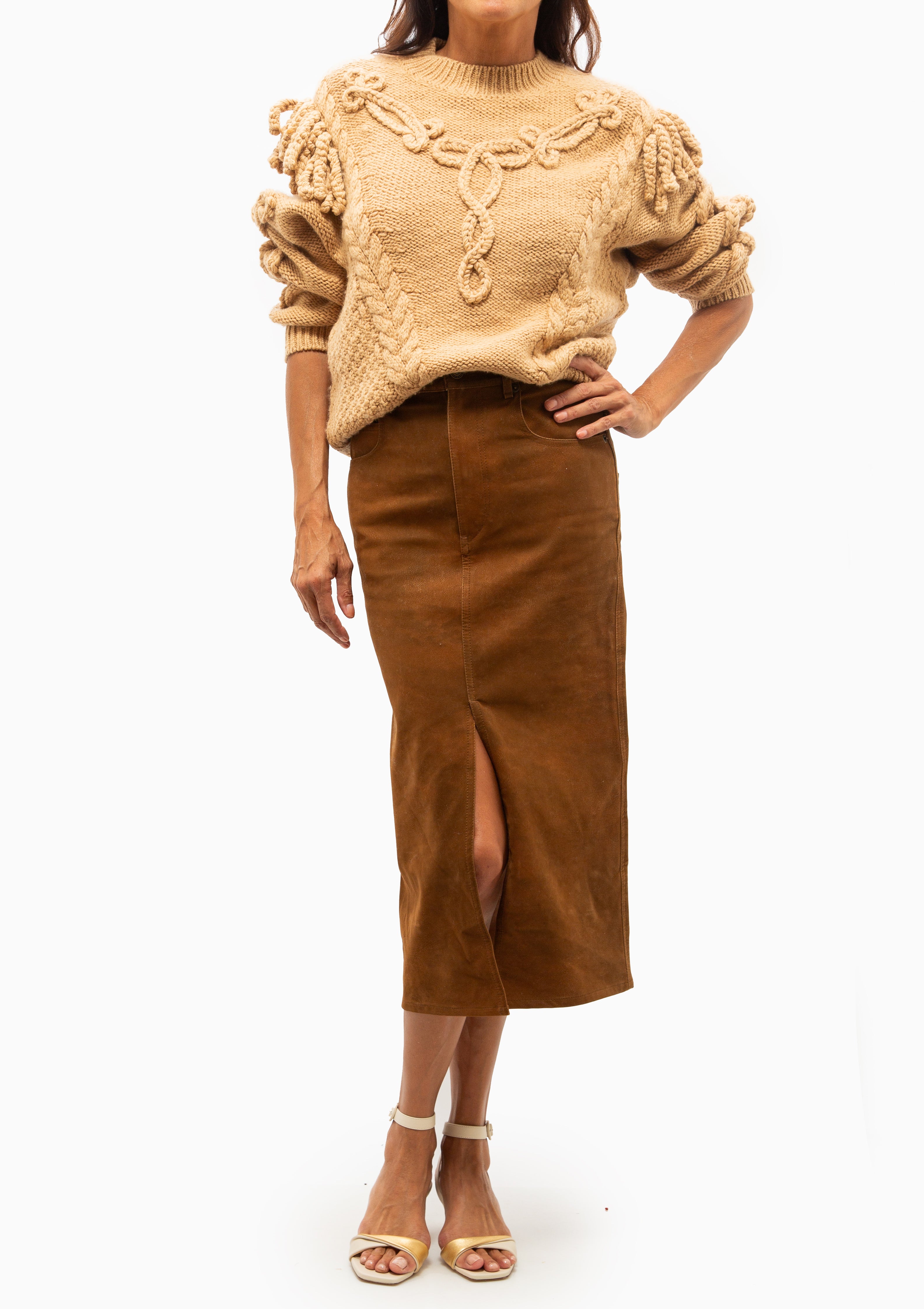 Brisbane Skirt | Brown