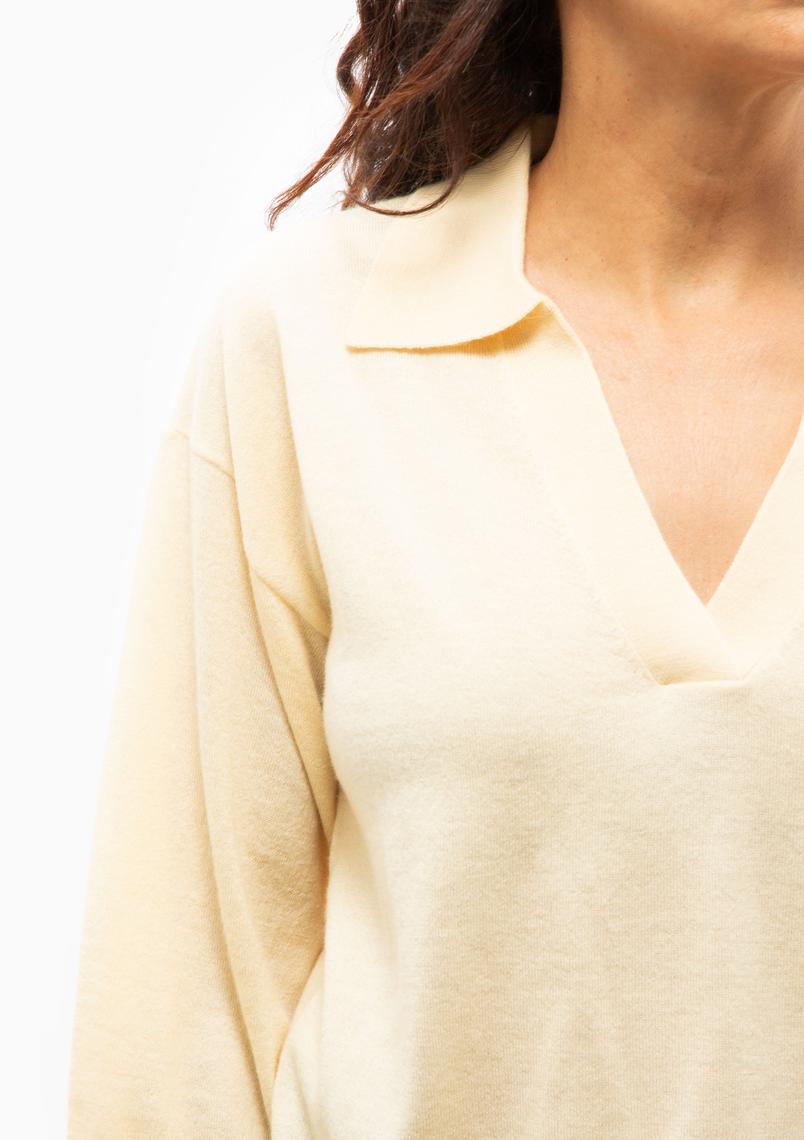 Dahlia Top | Putty