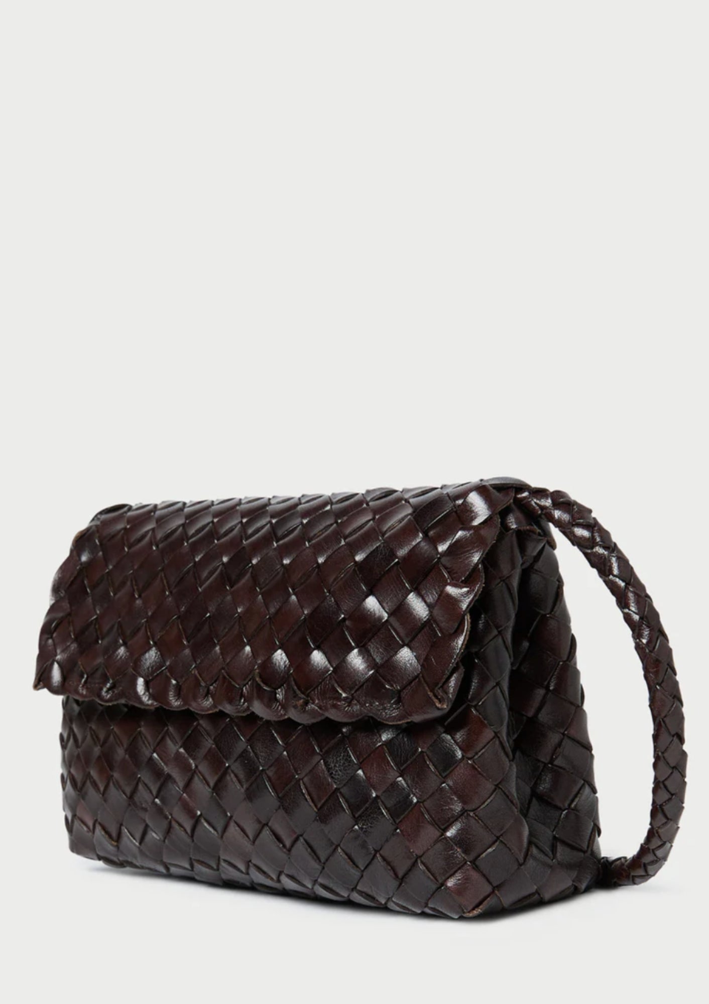 Loeffler Randall Vinnie Crossbody in Chocolate available at Diani.