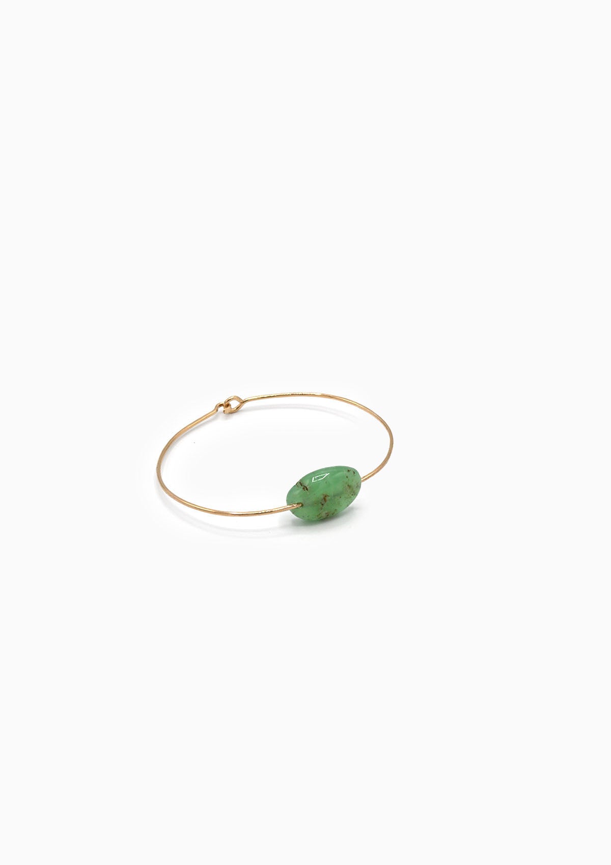 Chrysoprase Cuff Bracelet