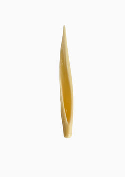 Glossy Single Twist Dinner Candle | 13.75"