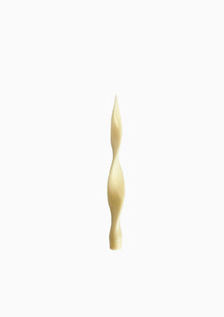 Matte Double Twist Dinner Candle | 8"