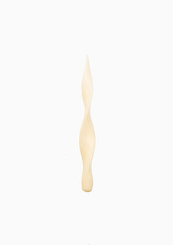 Matte Double Twist Dinner Candle | 12"