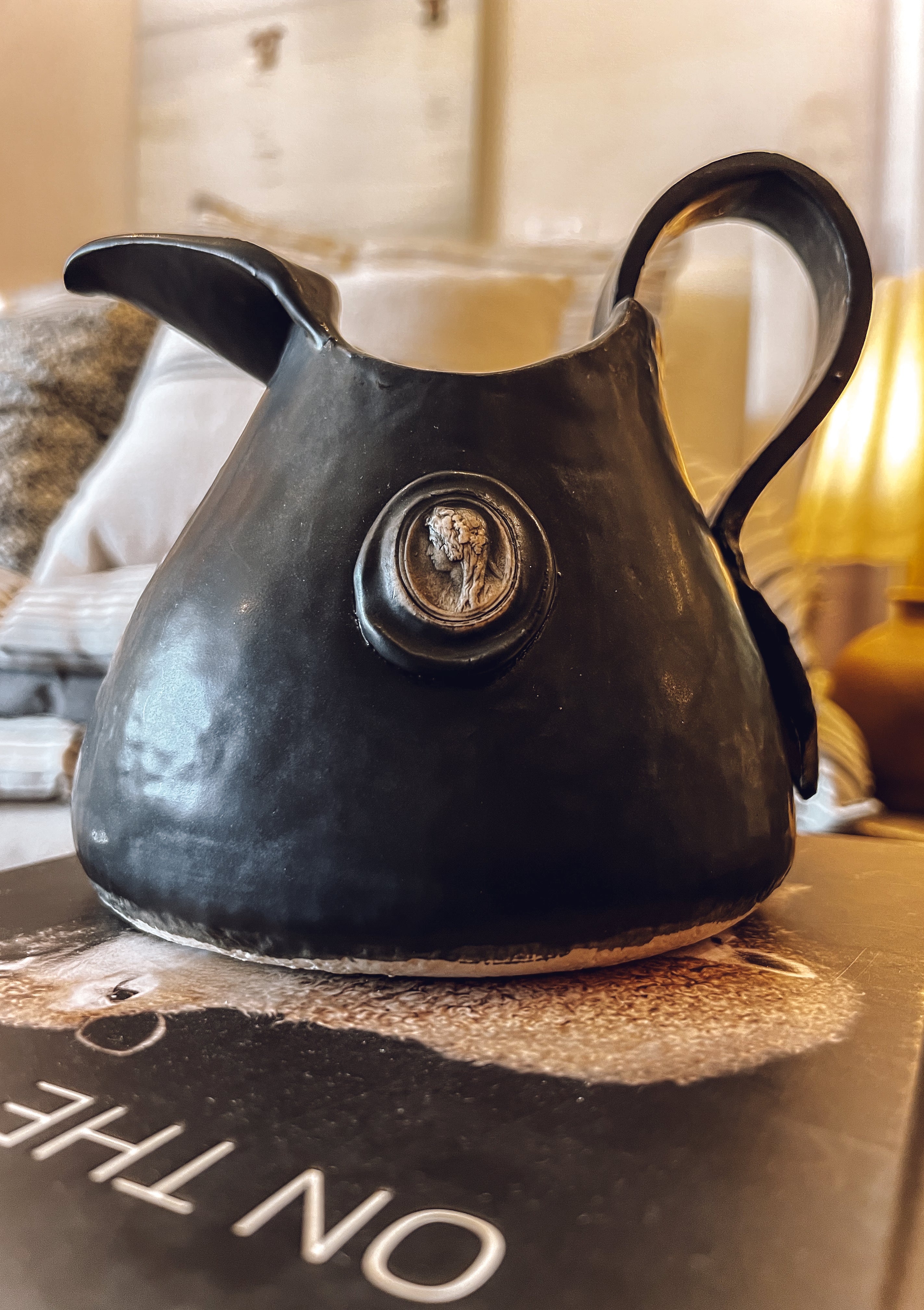 Juno Handmade Pitcher | Soot
