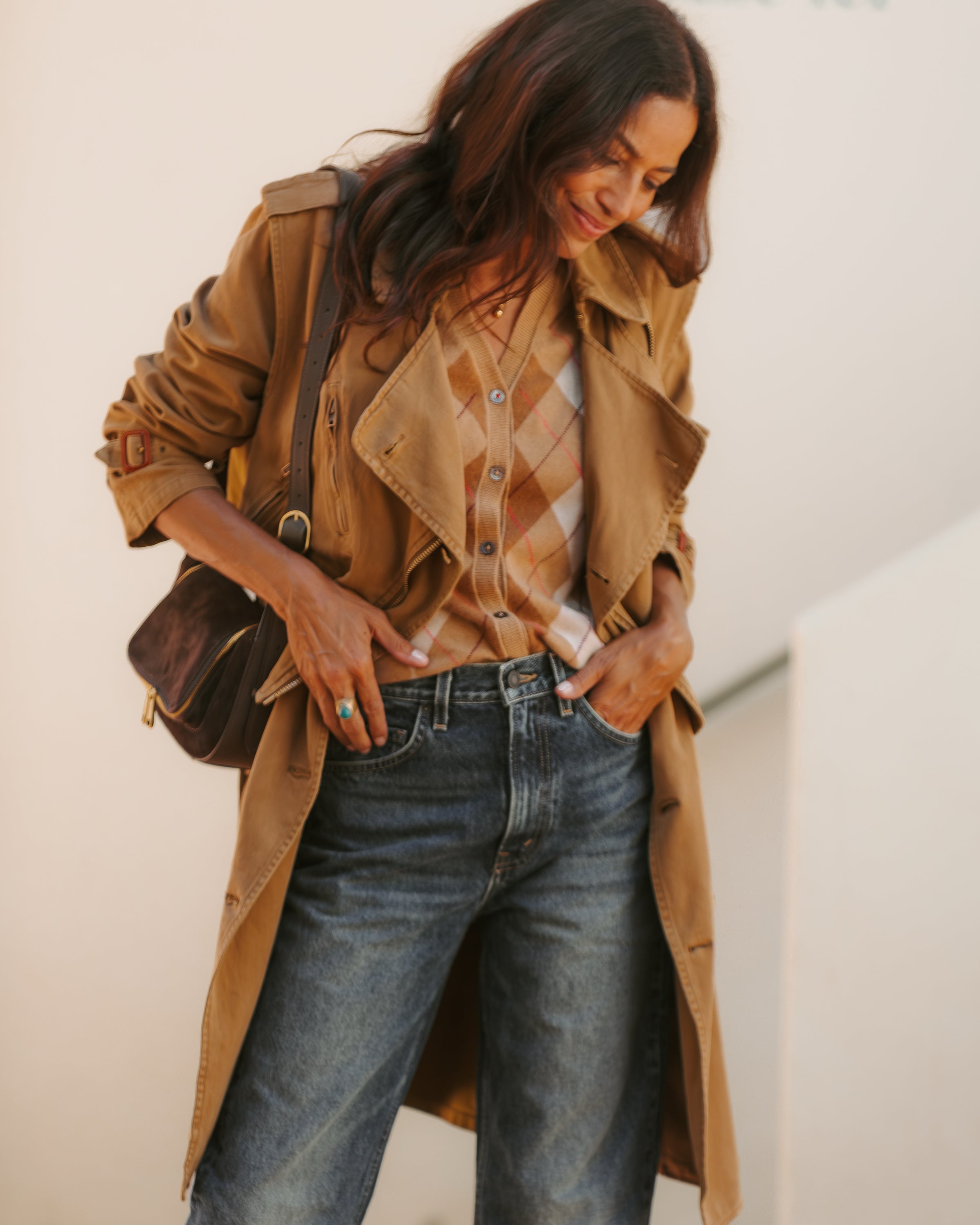 Vere Small Crossbody | Truffle