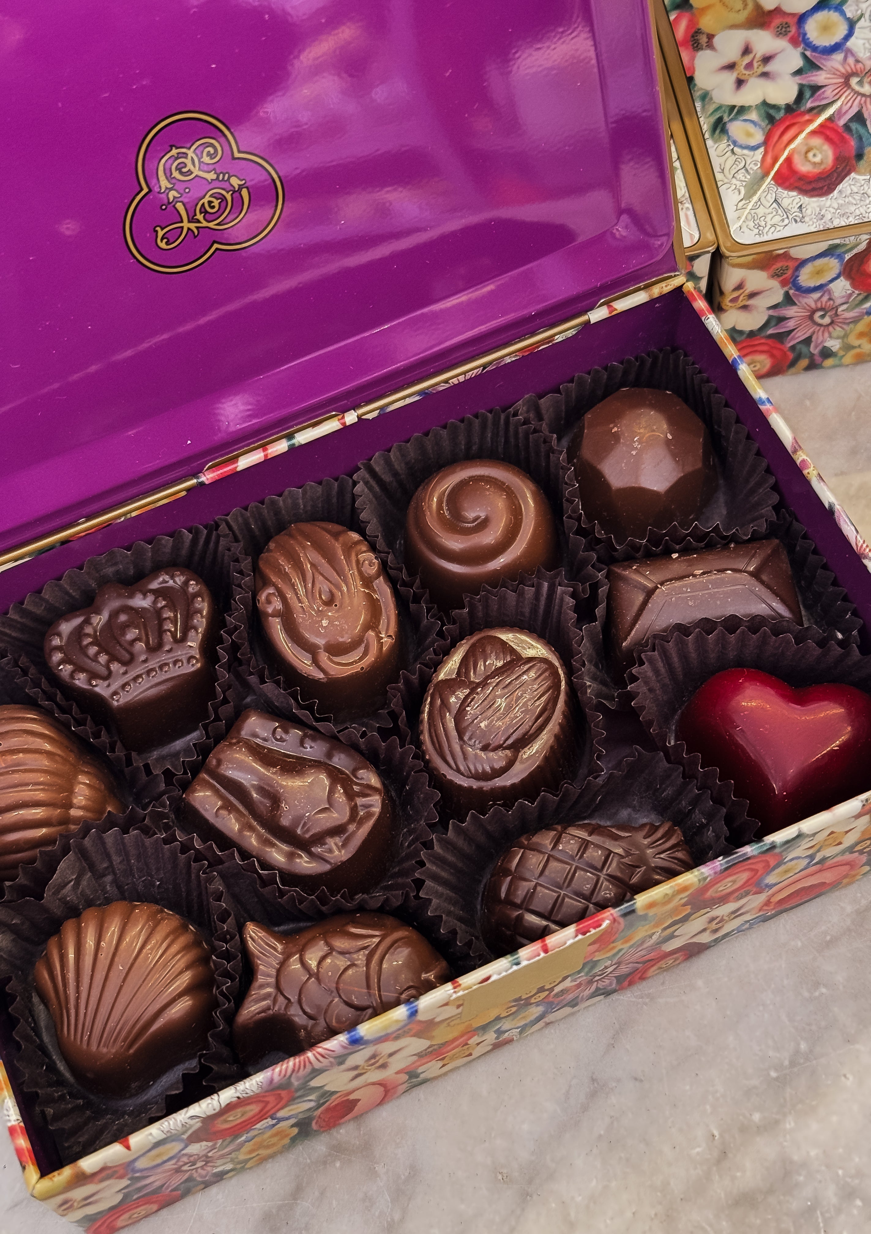 Louis Sherry Chocolates 12-Piece Tin | John Derian Butterfly