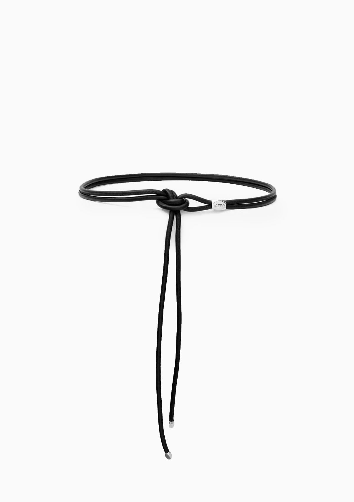 Silvia Belt | Black/Silver